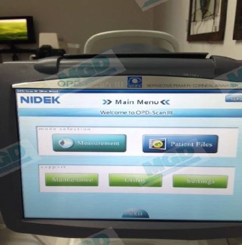 Nidek OPD Scan III Corneal Analyzer