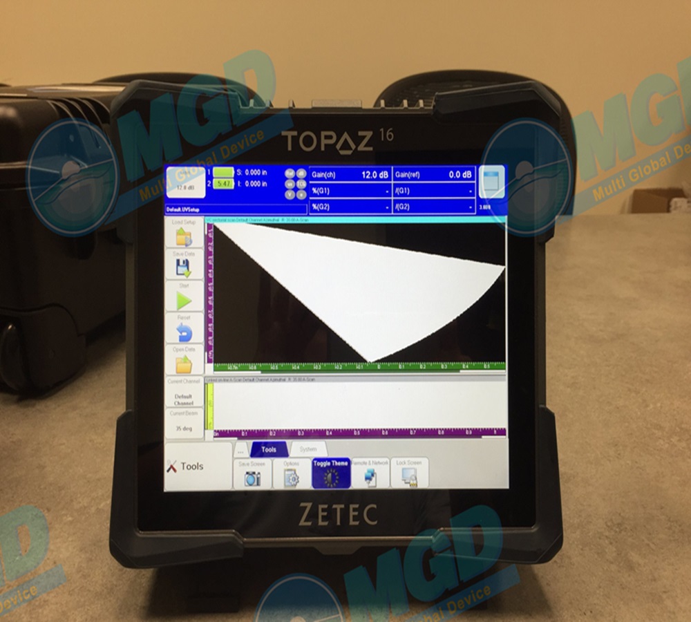 Zetec Topaz16 16 Channel Phased Array Instrument
